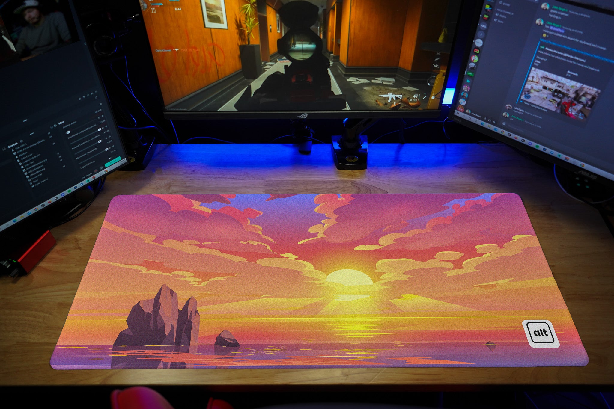 Lake Sunsets Mousepad