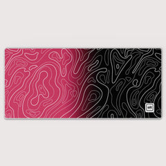 Pink Ombre Damascus Mousepad - [alt_customs]