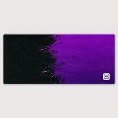 Purple Paint Spill Mousepad - [alt_customs]