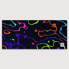 Neon Splash Mousepad - [alt_customs]