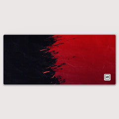 Red Paint Spill Mousepad - [alt_customs]