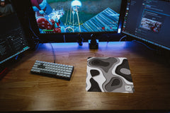Topo Monochrome Mousepad - [alt_customs]