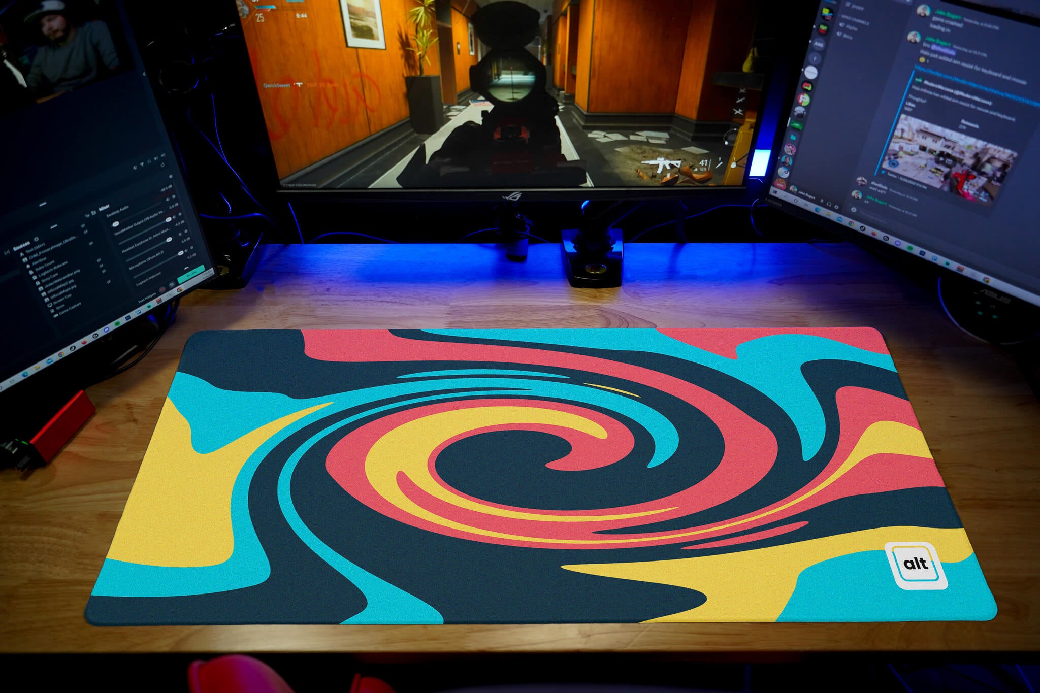 Twisted Prism Mousepad