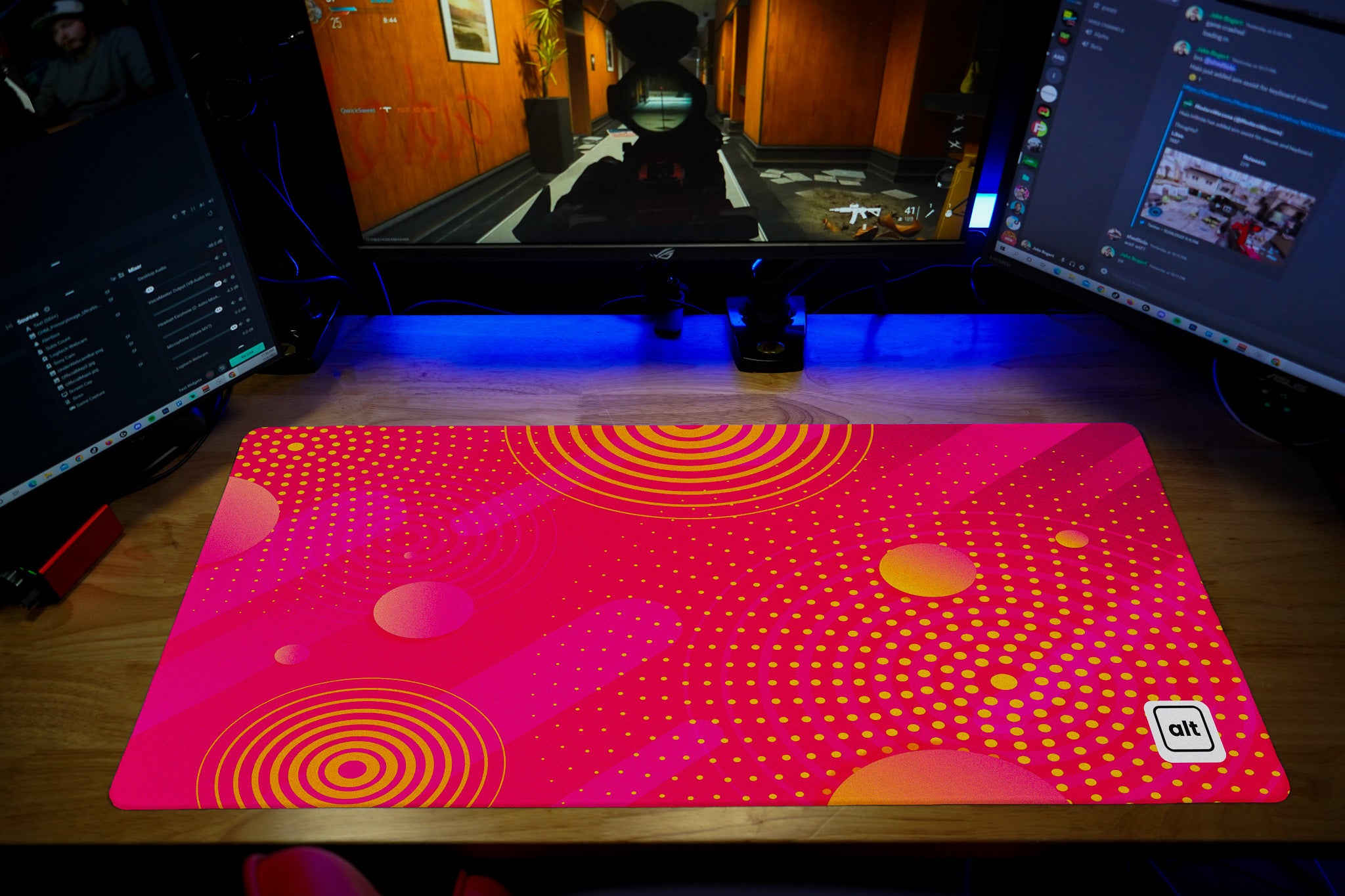 Pink Disco Mousepad