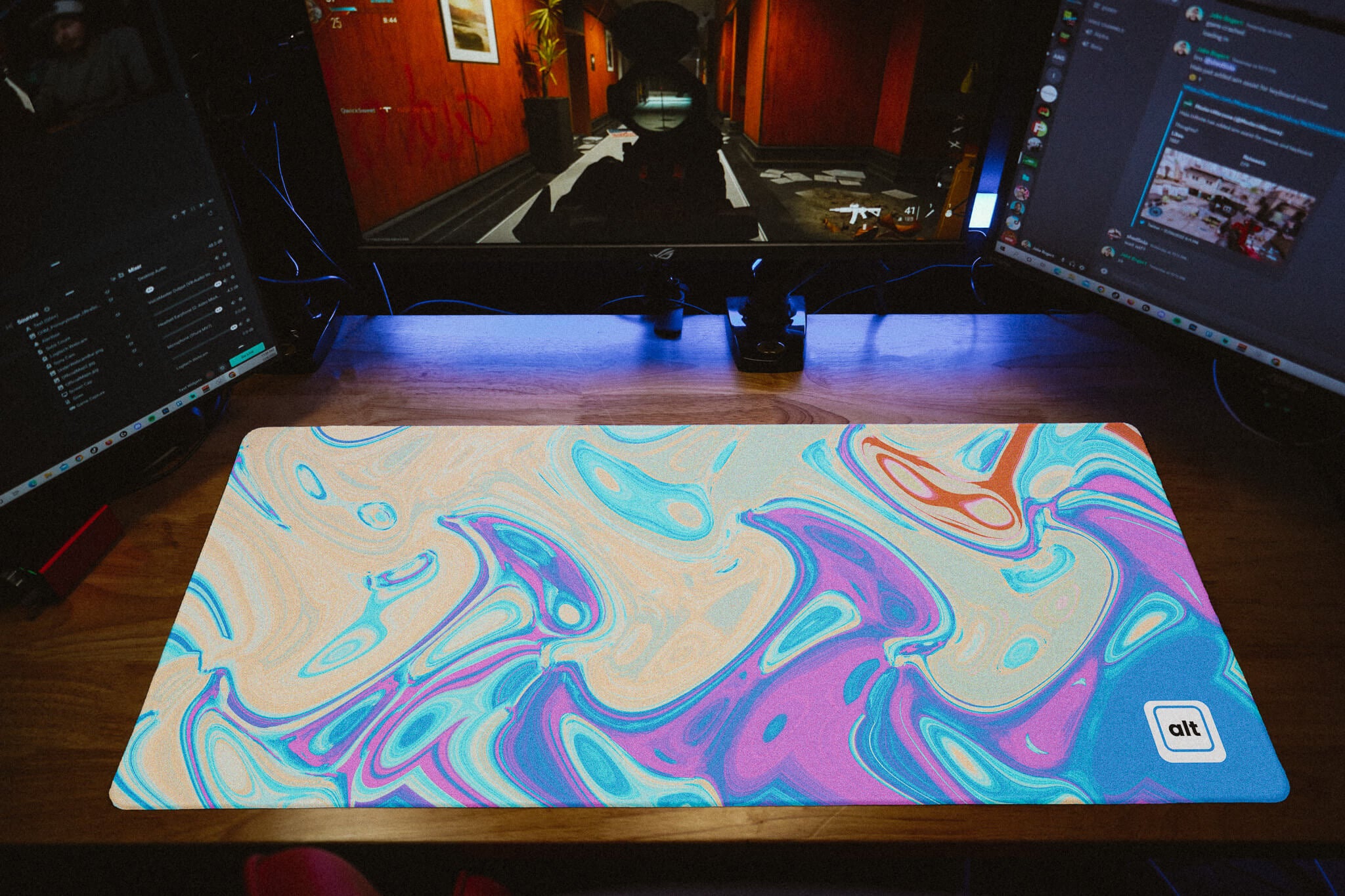 Chromatic Pudding Mousepad