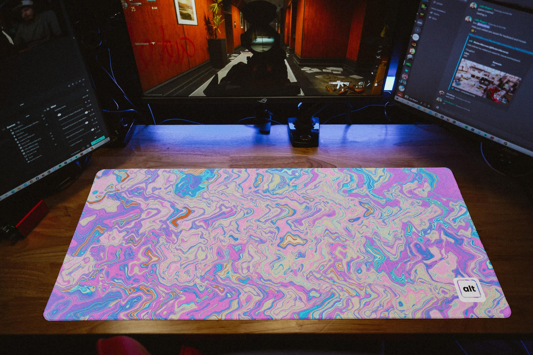 Chromatic Amethyst Mousepad