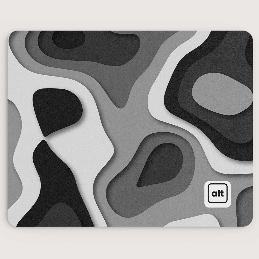 Topo Monochrome Mousepad